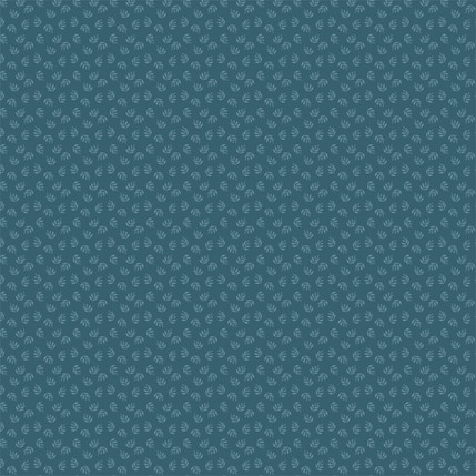 Tossed Love Fabric Design (Tranquil colorway)