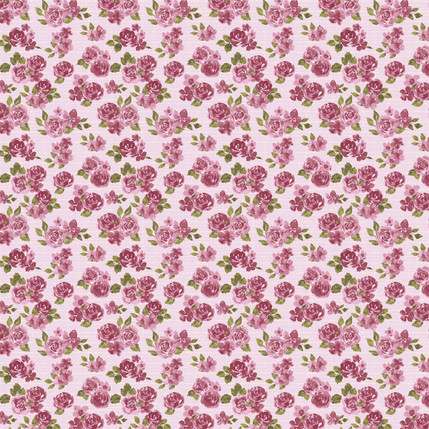Roses of Relience Fabric Design (Bold colorway)