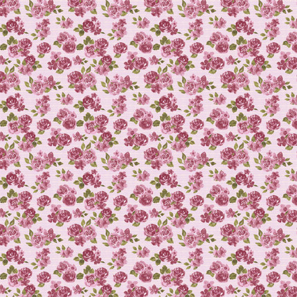 Roses of Relience Fabric Design (Bold colorway)