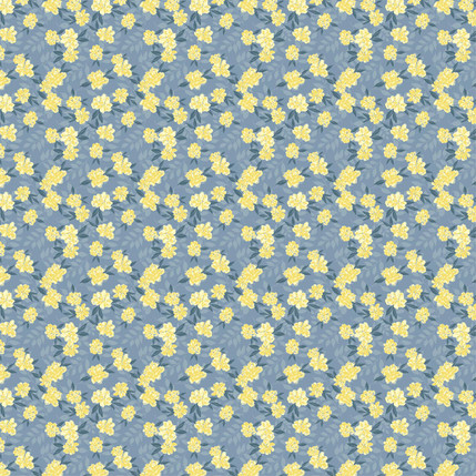 Magnificent Magnolias Fabric Design (Serene colorway)