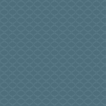 Cheerful Ovals Fabric Design (Serene Dark colorway)