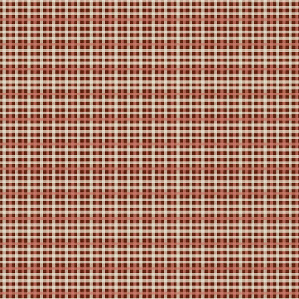 Picnic Plaid Fabric Design (Sunset colorway)