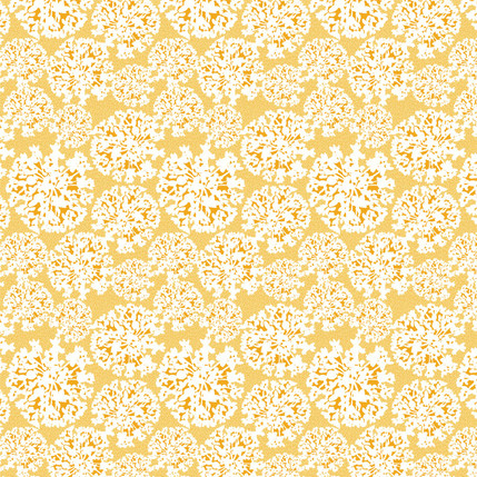 Milkweed Speckled Fabric Design (Orange Cream colorway)