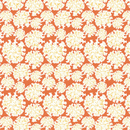 Milkweed Speckled Fabric Design (Red colorway)