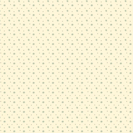 Little Centers Fabric Design (Mint colorway)