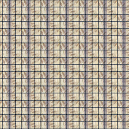 Correspondence Fabric Design (Serene Sapphire colorway)