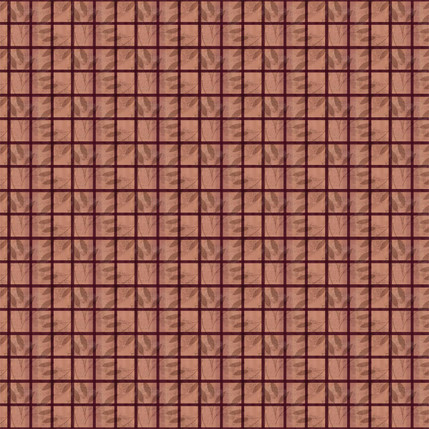 Correspondence Fabric Design (Sunset Coral colorway)