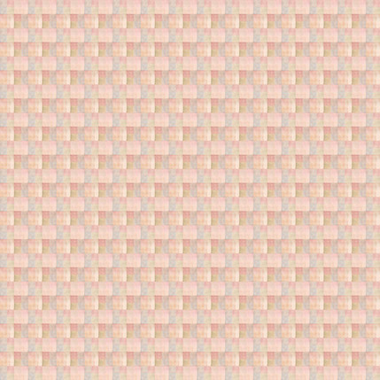 Gradient Harmony Pastels Fabric Design (Sunset Coral colorway)