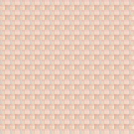 Gradient Harmony Pastels Fabric Design (Sunset Coral colorway)