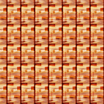 Sunsets Fabric Design (Sunset Coral colorway)