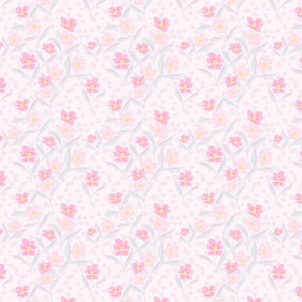 Ditsy Petals (Blush Ivory colorway)