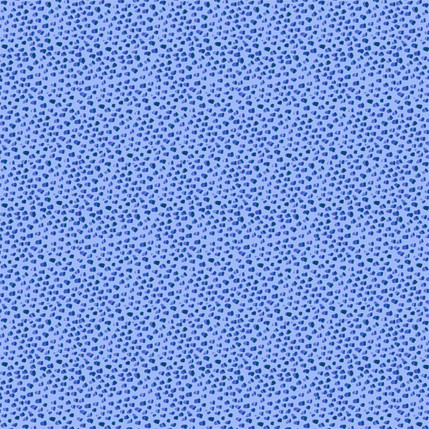 Uranus Magnificum Fabric Design (Azure Blue colorway)