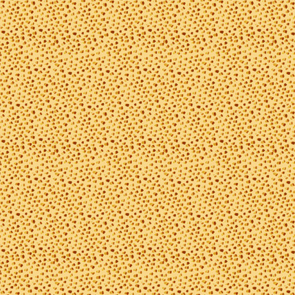 Uranus Magnificum Fabric Design (Mustard Yellow colorway)