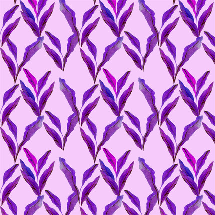 Carisma Radicans Fabric Design (Lavender Purple colorway)