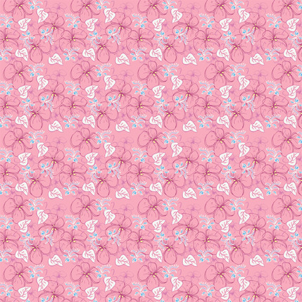Caryn Fabric Design (Pink colorway)