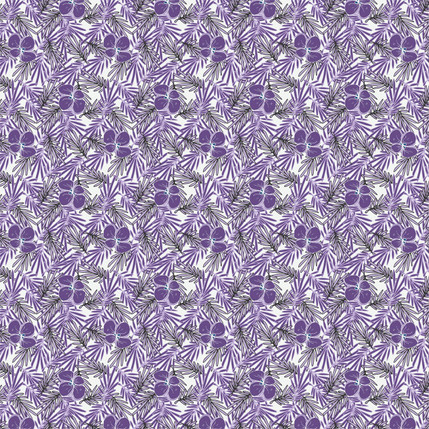 Faye Fabric Design (Purple colorway)