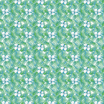 Faye Fabric Design (Blue colorway)