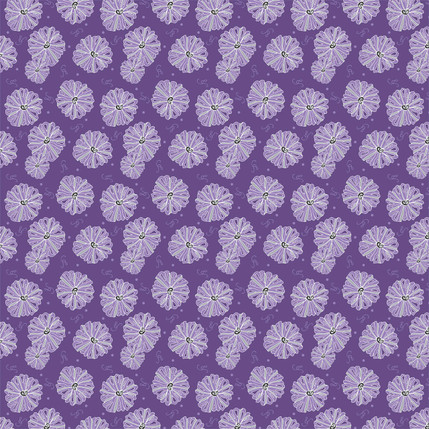 Gayle Fabric Design (Purple colorway)