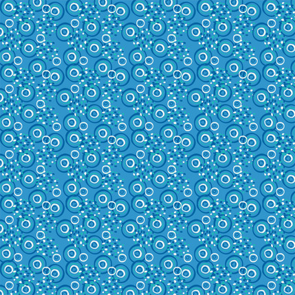 Jarett Fabric Design (Blue colorway)