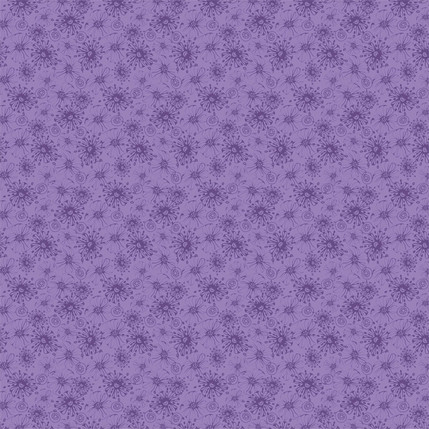 Keziah Fabric Design (Purple colorway)