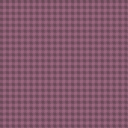 Awakening Gingham Fabric Design (Purple colorway)