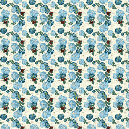 River Walk Grande Fabric Design (Off White colorway)