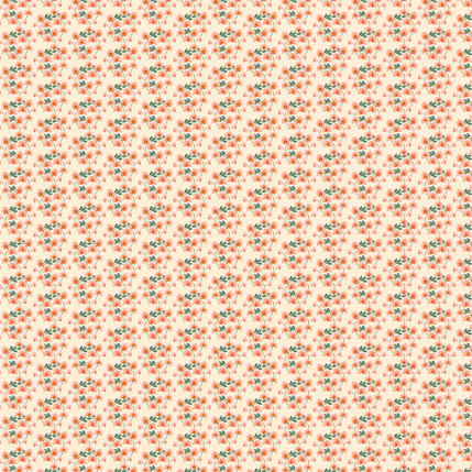 Gentle Orchids Fabric Design (Ember Garden colorway)