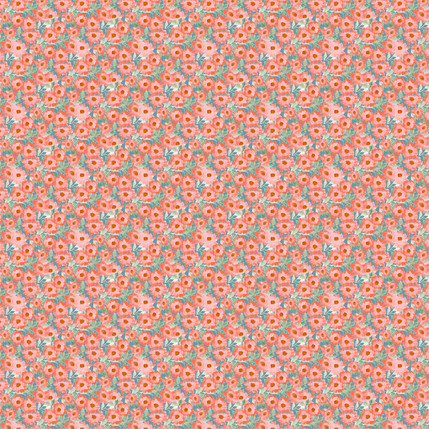 Whispering Meadow Fabric Design (Ember Garden colorway)