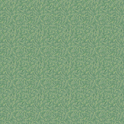 Dancing Petals Fabric Design (Green Jewel colorway)