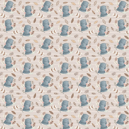 Baby Hippo (Beige colorway)