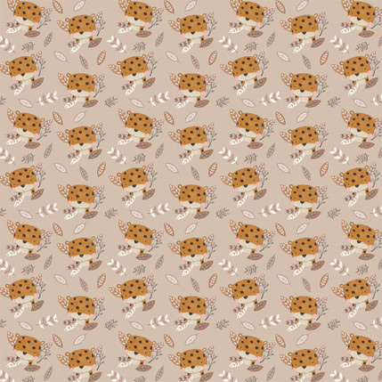 Baby Leopard (Beige colorway)