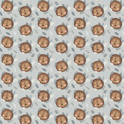 Baby Lion (Blue colorway)