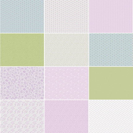 Bee Balm Blue Jewel - Fat Quarter Assortment