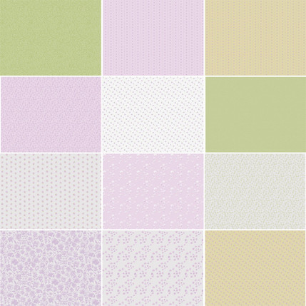 Bee Balm Green Jewel - Fat Quarter Assortment