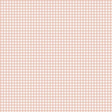 Garden Gingham Fabric in Blush colorway by AjoyeDesigns