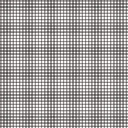 Garden Gingham Fabric in Black colorway by AjoyeDesigns