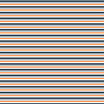 Bold Stripes Fabric in Blue colorway by AjoyeDesigns