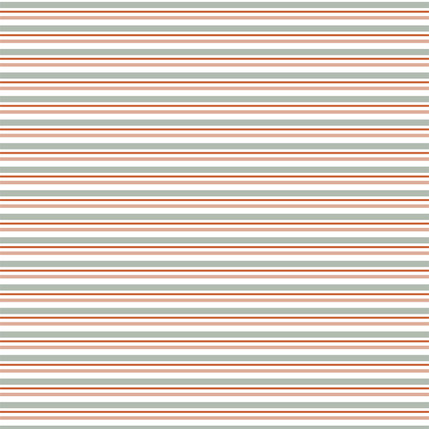 Bold Stripes Fabric in Persimmon colorway by AjoyeDesigns