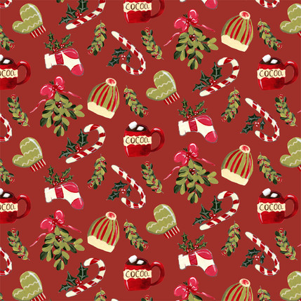 Fun Christmas Morning - Christmas RedGrande