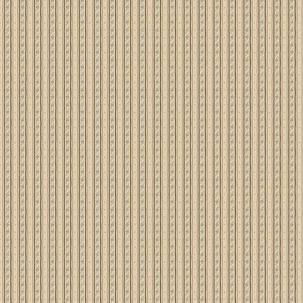 Pomegranate Stripe Fabric Design in Blue colorway