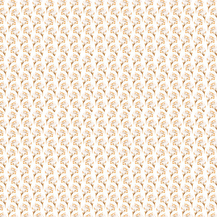 Ella Fabric Design in Orange Sherbet colorway