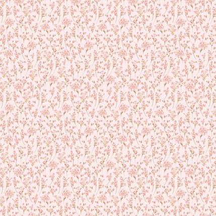 June Fabric Design in Blush Pink colorway
