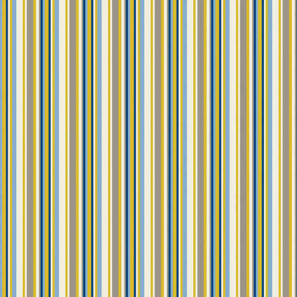 Line Up Fabric Design Collection (Surf)