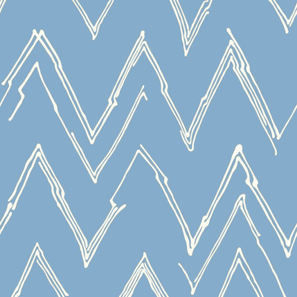 Peaks Fabric Design Collection (Blue Dust)