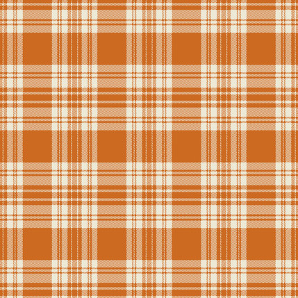 Kilt Mini Fabric Design (Russet colorway)