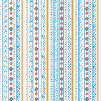 Shortcut Geometric Fabric Design (Horizon colorway)