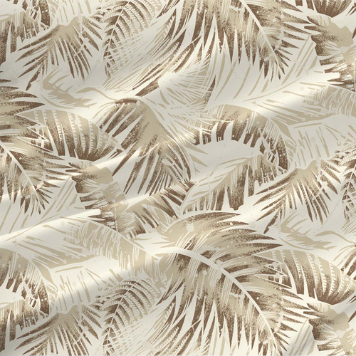 Tropical print fabric - Canopy in Sand colorway Tropical print fabric - Canopy in Sand colorway