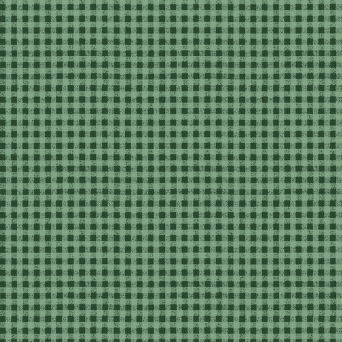 Check it Out – Dark Evergreen – Green textured checkerboard fabric by the yard