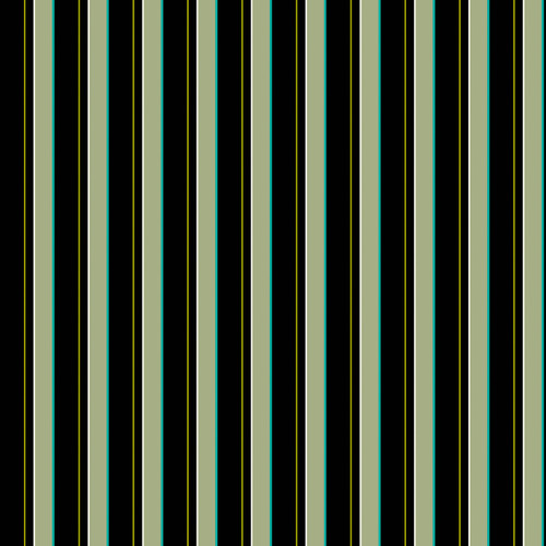 Stripe print fabric - Straightaway in Ebony