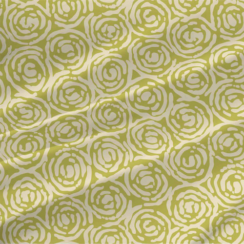 Whirlpool Geometric Fabric in Limon colorway